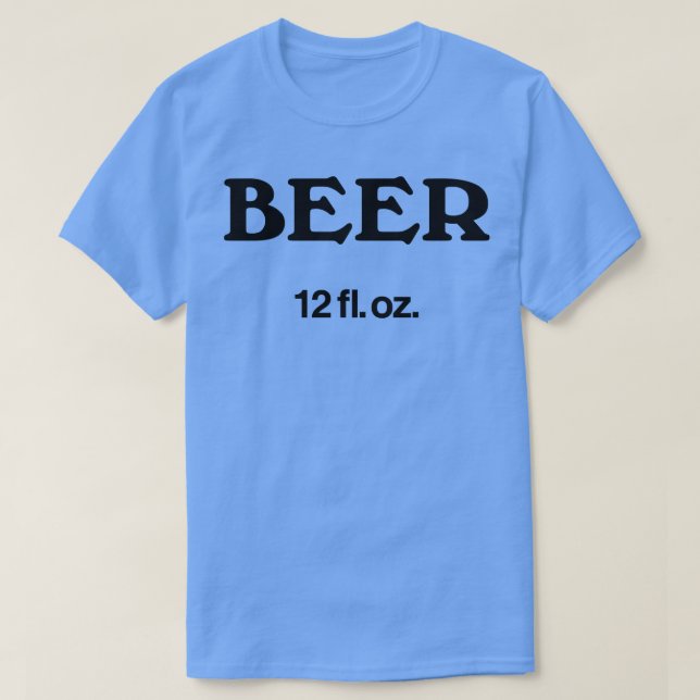 Generic Beer Can T-Shirt (Design Front)