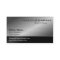 Generic Black & Steel Corporate Business Card