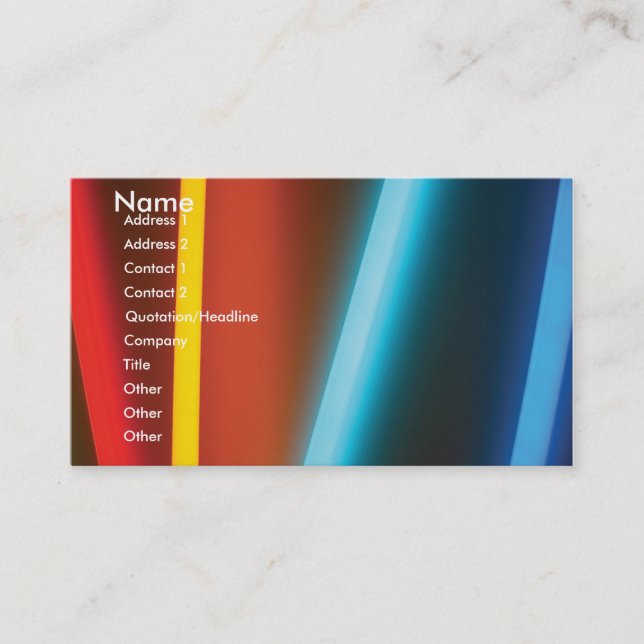 Generic Card (Front)