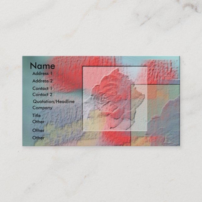 Generic Card (Front)
