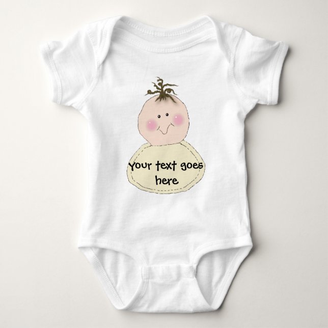Generic Cute Baby Baby Bodysuit (Front)