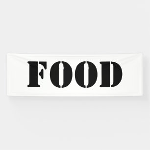 Generic Food and Drink Humourous Party Supplies Ba Banner