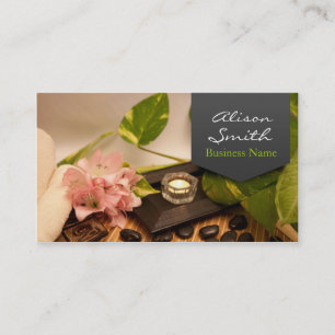 Generic health/spa/massage business card