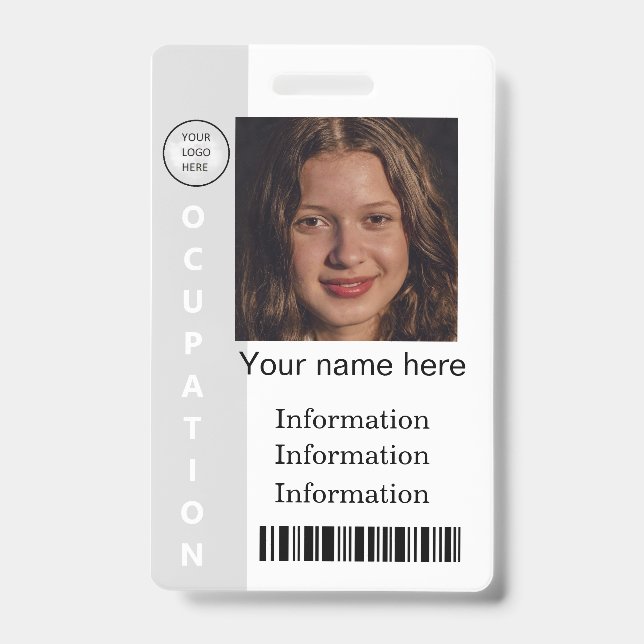 Generic ID Badge (Front)