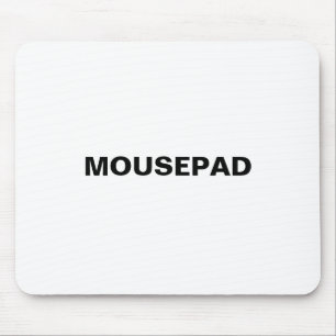 Generic Item Label Mouse Pad