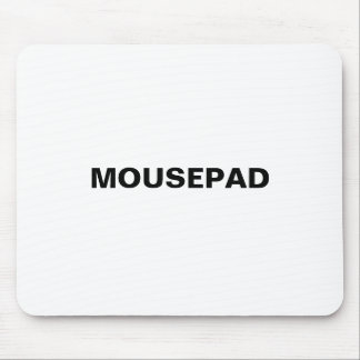 Generic Item Label Mouse Pad