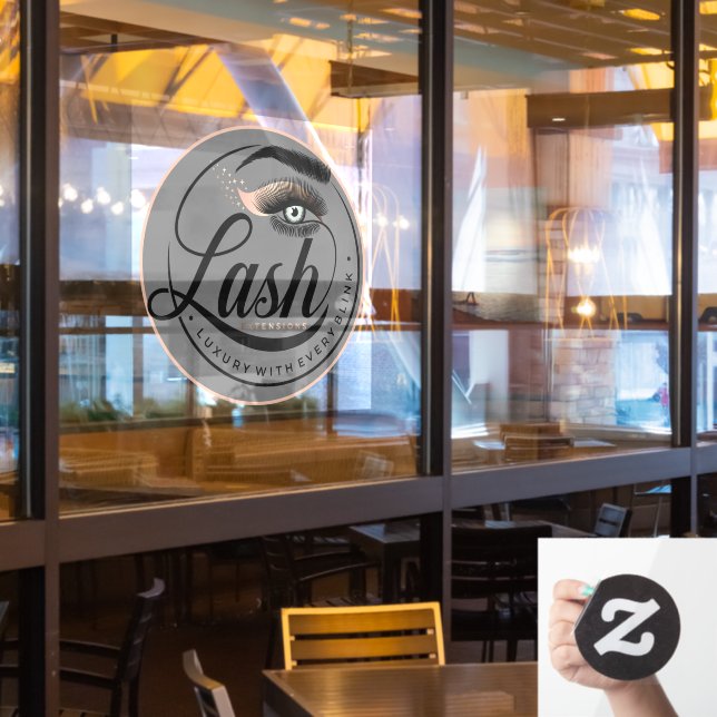 Generic Luxury Eyelash Extensions Salon Spa (Restaurant Window)