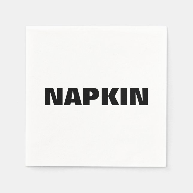 Generic Napkin (Front)