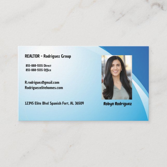 Generic Realtor Business Card (Front)