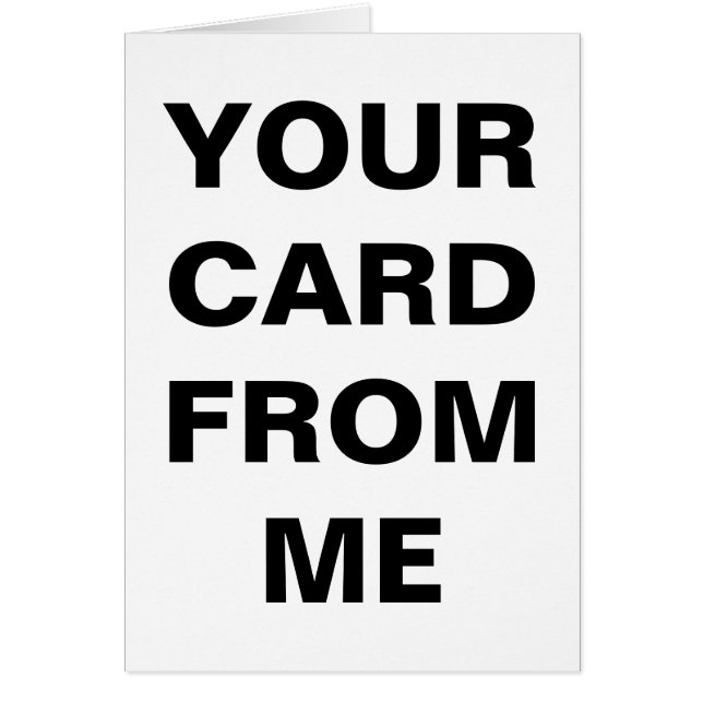 Generic Special Occasion Card (Front)