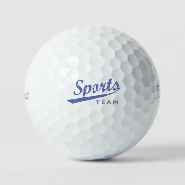 Generic Sports Team Golf Balls (Front)