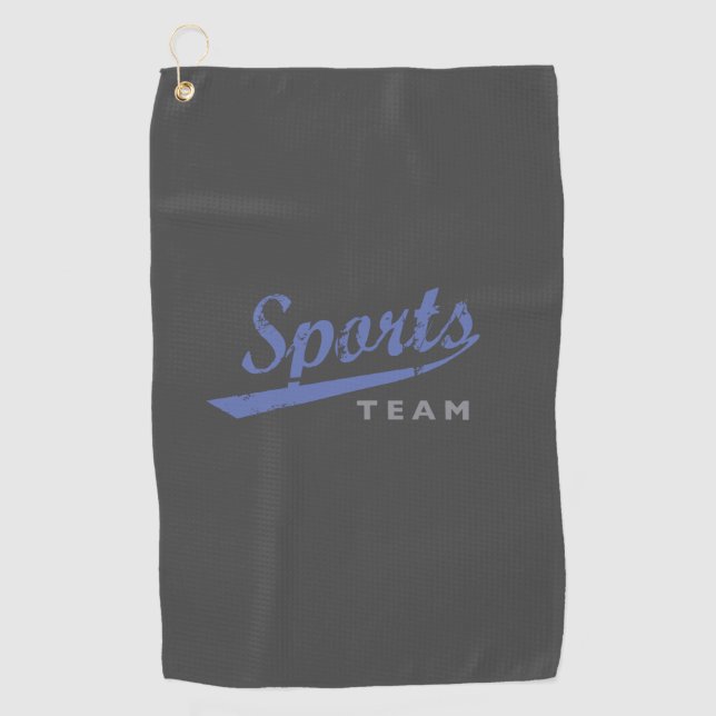 Generic Sports Team Golf Towel (Front)