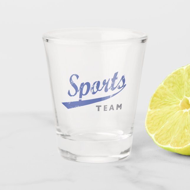 Generic Sports Team Shot Glass (Front)