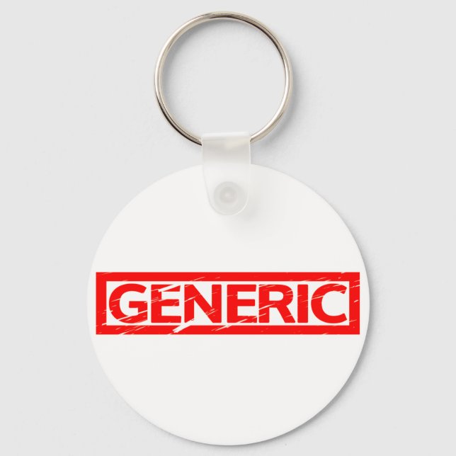 Generic Stamp Key Ring (Front)