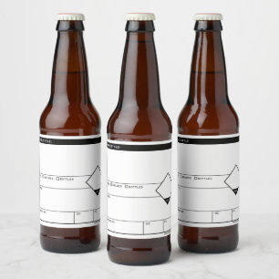 Generic Writable bottle Label Stickers