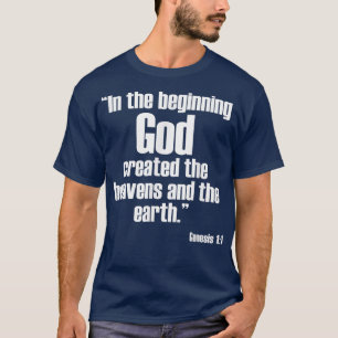 Genesis 11 Bible Verse Religious Christian T-Shirt