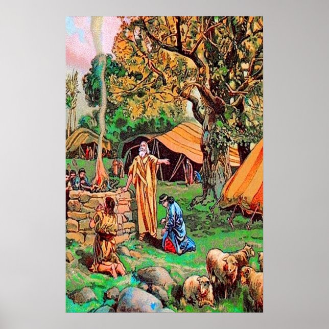 Genesis 12 God's Promises to Abram poster (Front)