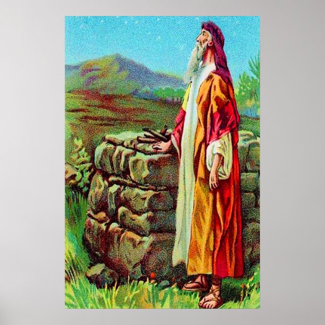 Genesis 15 Abram Believes God poster (Front)