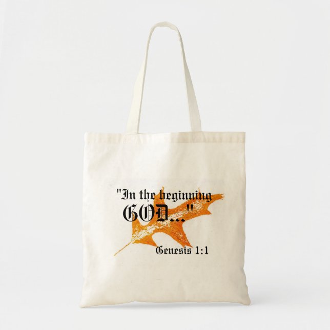 Genesis 1:1 Bag (Front)