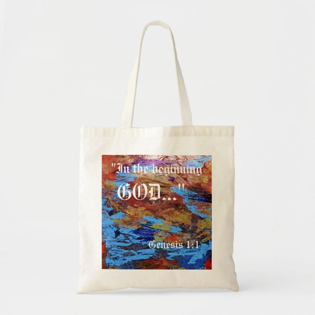 Genesis 1:1 Bag (Front)