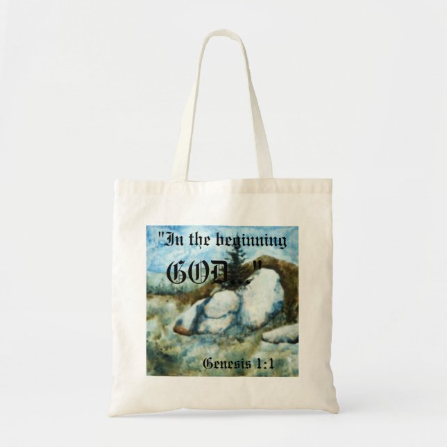 Genesis 1:1 Bag (Front)