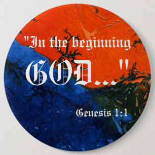 Genesis 1:1 Button