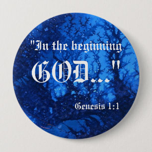 Genesis 1:1 Button