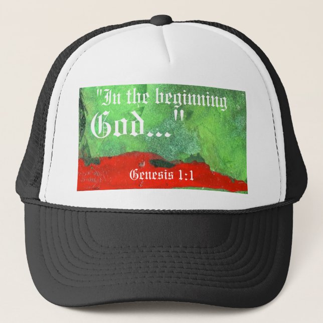 Genesis 1:1 Hat (Front)
