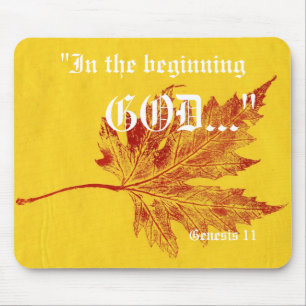 Genesis 1:1 Mousepad