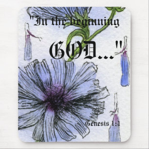 Genesis 1:1 Mousepad