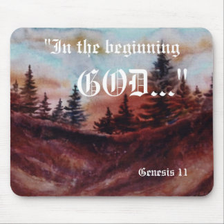 Genesis 1:1 Mousepad