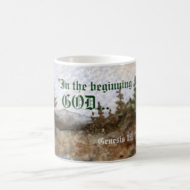 Genesis 1:1 Mug (Center)