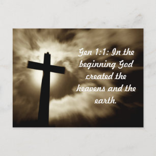 Genesis 1;1 Postcards