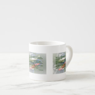 Genesis 1 20-23 And God said, Let the waters bring Espresso Cup