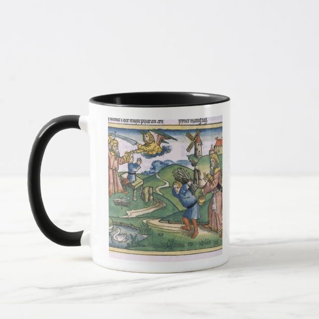 Genesis 21 1-14 Abraham's offering up of Isaac, fr Mug (Left)