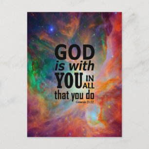 Genesis 21:22 postcard