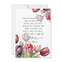 Genesis 28:14 Inspirational Card for Mum 