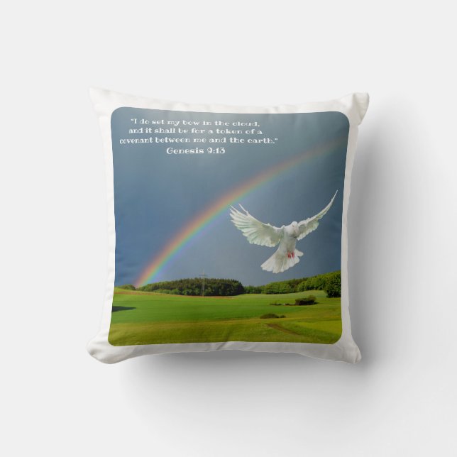 GENESIS 9:13 CUSHION (Front)