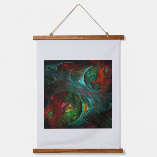 Genesis Abstract Art Hanging Tapestry (Front)