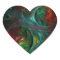 Genesis Abstract Art Round Sticker