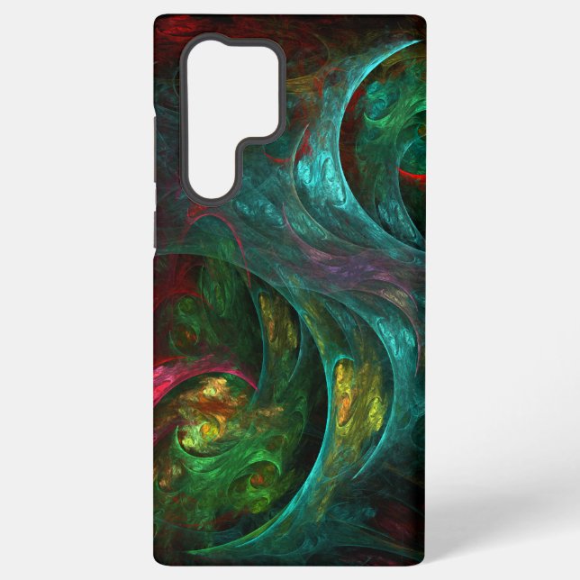 Genesis Abstract Art Samsung Galaxy S22 Ultra Case (Back)