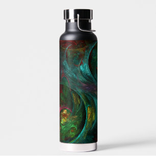 Genesis Abstract Art Water Bottle