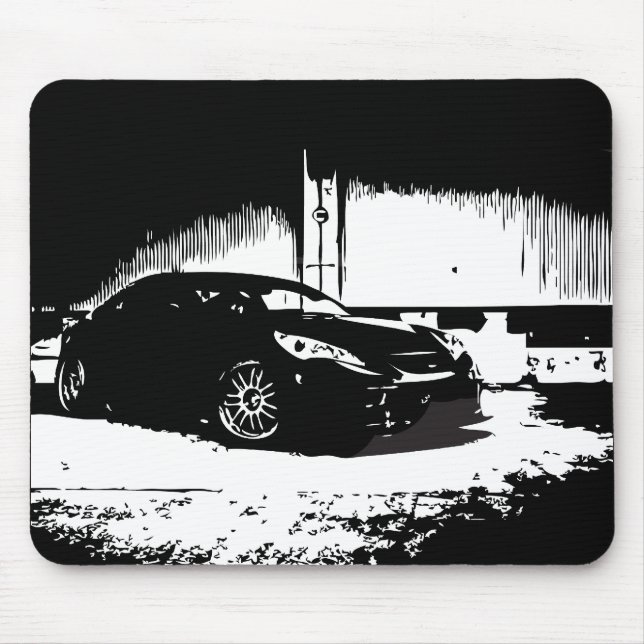 Genesis Coupe Mouse Pad (Front)