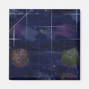 Genesis Day 4: Stars 2014 Magnet