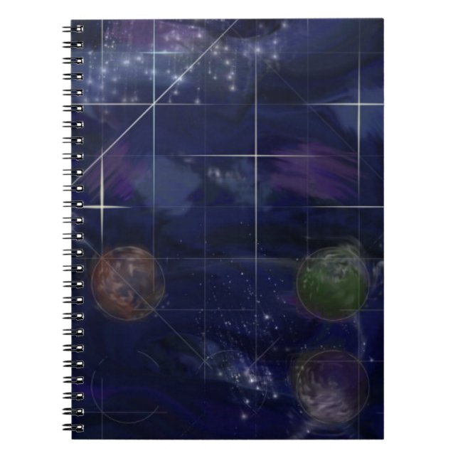 Genesis Day 4: Stars 2014 Spiral Notebook (Front)