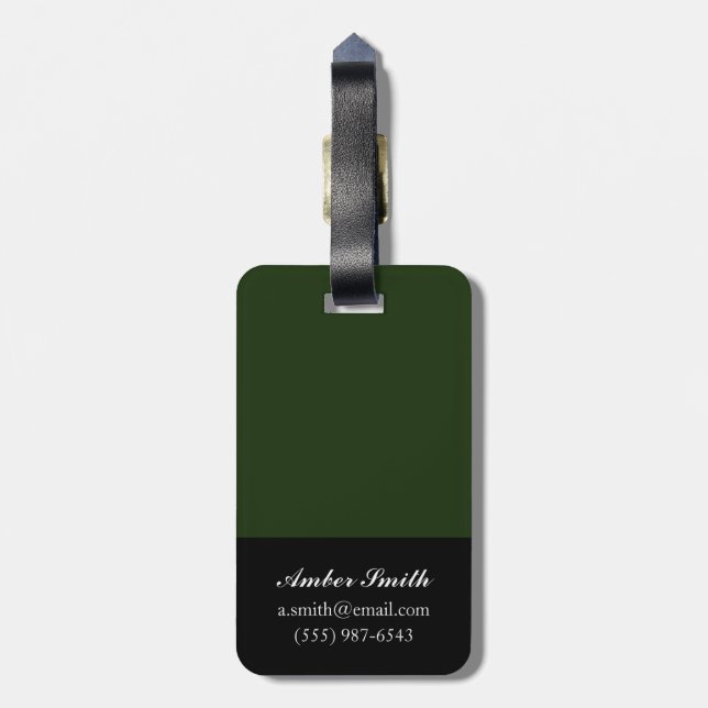 Genesis Day 5: Creatures Luggage Tag (Back Vertical)