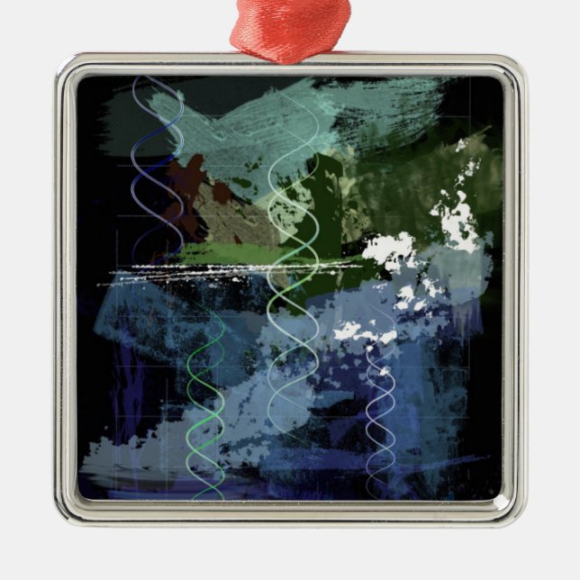 Genesis Day 5: Creatures Metal Tree Decoration (Front)