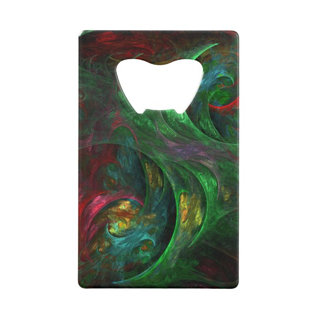 Genesis Green Abstract Art (Front)