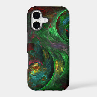 Genesis Green Abstract Art
