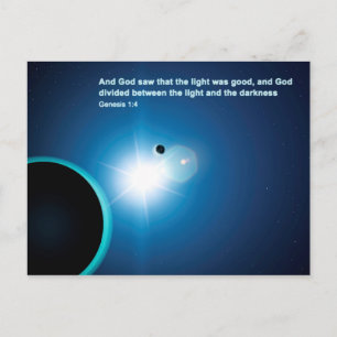 Genesis - Light And Darkness Postcard